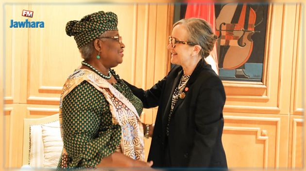 رئيسة الحكومة تستقبل المديرة العامة لمنظمة التجارة العالمية