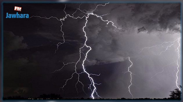 طقس اللّيلة: خلايا رعدية تُرافقها بعض الأمطار المتفرّقة