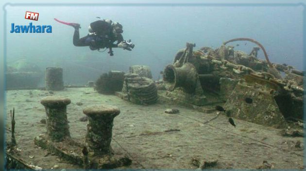  الجرف القاري التونسي الإيطالي: توثيق حطام 3 سفن جديدة