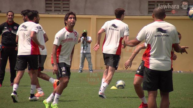 حصة تدريبية للمنتخب الوطني