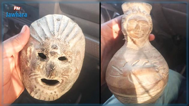 الديوانة تحجز قطعتين أثريتين في سيدي بوزيد