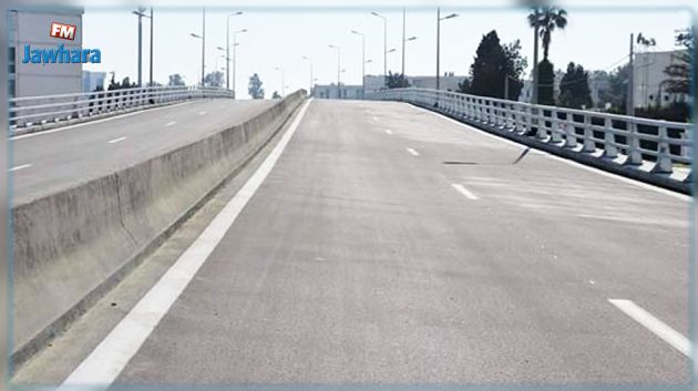 صفاقس: دخول الممر العلوي لطريق منزل شاكر حيز الاستغلال قبل نهاية الشهر الحالي