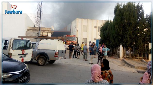 منوبة: حريق يأتي على مصنع للأثاث بدوار هيشر