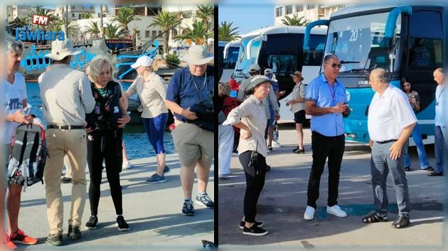 سوسة : وصول الباخرة SILVER SEA وعلى متنها 444 سائحاً