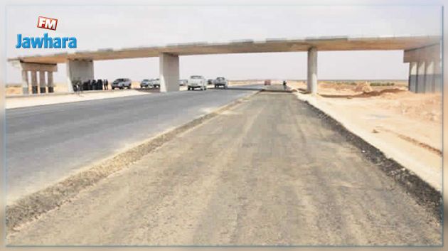 الطريق السريعة صفاقس - سيدي بوزيد - القصرين :  تقدم الأشغال