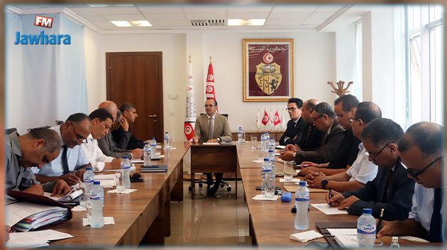 لقاء بين هيئة الانتخابات ووفد يمثل مختلف الإدارات بوزارة الداخليــــة