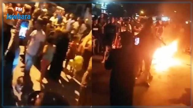 إحتجاجات ليليّة في دوار هيشر:  ناشط بالمجتمع المدني يُوضّح الأسباب (فيديو)