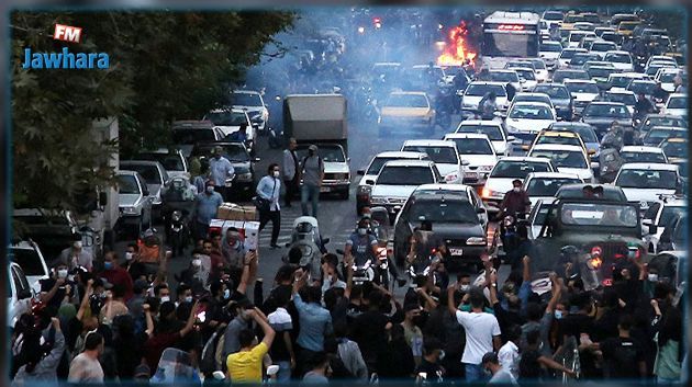 تواصل الإحتجاجات في ايران لليوم الحادي عشر على التوالي