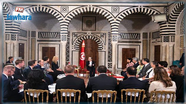 بودن تترأس اجتماعا مع ممثلي مجلس إدارة البنك الأوروبي لإعادة الإعمار 