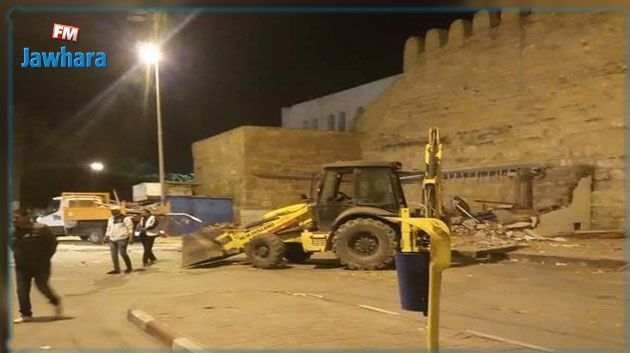 بلدية سوسة تمنع ادخال مواد البناء والمعدات الى المدينة العتيقة 