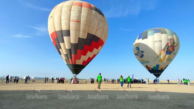 التظاهرة الدولية للمناطيد الطائرة ضمن احتفالات القيروان بالمولد النبوي الشريف 