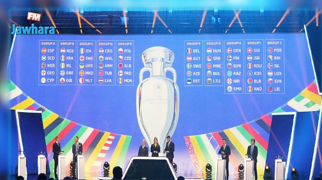 قرعة تصفيات يورو 2024.. حامل اللقب ووصيفه في نفس المجموعة