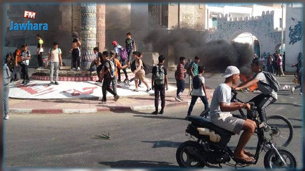 احتجاجات جرجيس: آخر المستجدّات (فيديو)