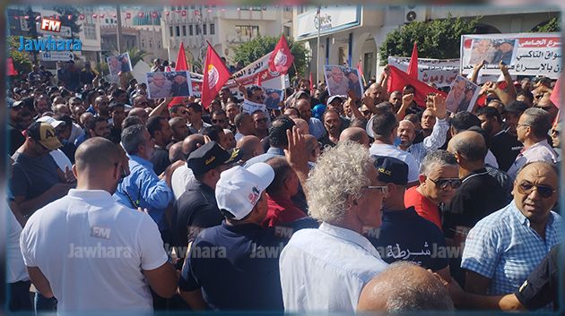 الكاتب العام المساعد لاتحاد الشغل بصفاقس للوالي : 'نسألك الرحيل' ‎‎