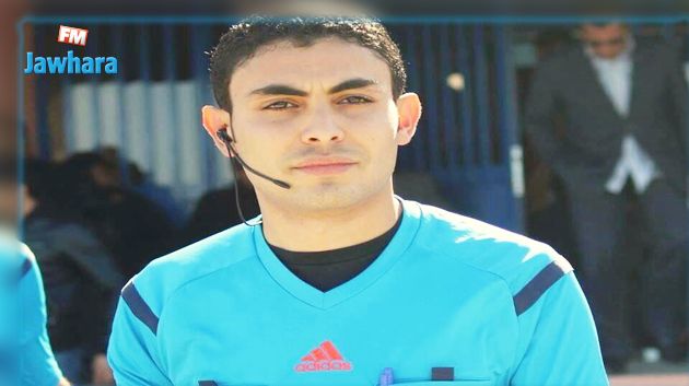 أسامة بن اسحاق حكما لمباراة الأولمبي الباجي و الاتحاد المنستيري