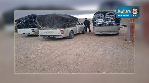 الكاف : احباط تهريب قطع غيار بقيمة 80 ألف دينار الى الجزائر