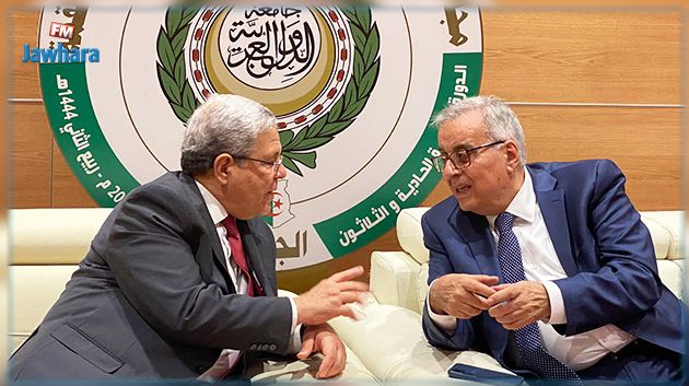 على هامش الاجتماع الوزاري التحضيري للقمة العربية: الجرندي يلتقي  نظيره اللبناني