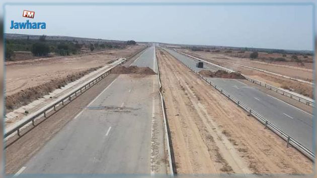 الإعلان عن موعد استغلال كامل الطريق السيّارة قابس-مدنين 