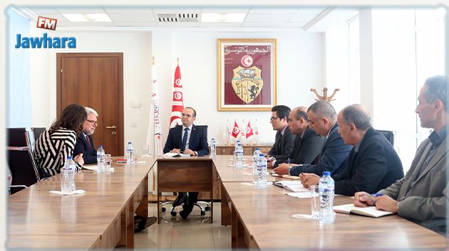 بطلبٍ منه: بوعسكر يلتقي وفـدًا عن سفارة الإتحاد الأوروبي بتونس 