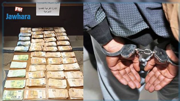 القبض على مرتكب عملية سرقة سيارة نقل الأموال في الدندان