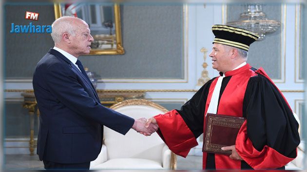 سعيّد يستقبل رئيس المجلس الأعلى المؤقت للقضاء