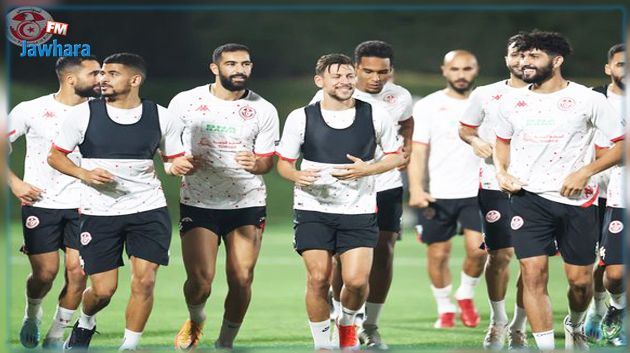 مونديال قطر 2022 : المنتخب الوطني يستعد للقاء الدنمارك
