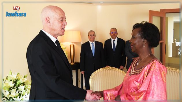 جربة: رئيس الدولة يجري محادثة مع الأمينة العامة للمنظمة الدولية للفرنكوفونية