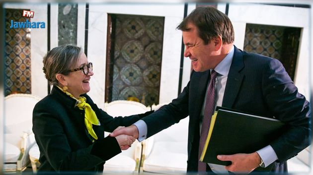 بودن تلتقي نائب رئيس البنك الأوروبي للإنشاء والتعمير