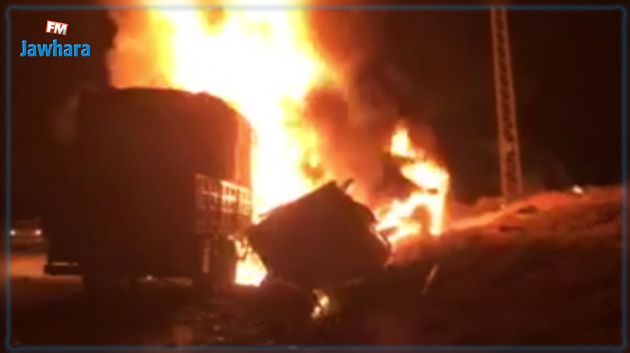 زغوان : حادث مرور يسفر عن وفاة شخص حرقاً
