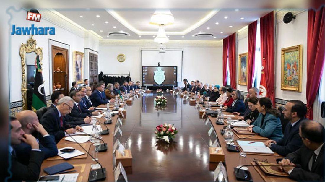 بودن ودبيبة يشرفان على لقاء رفيع المستوى بين وفدي البلدين بودن ودبيبة يشرفان على لقاء رفيع المستوى بين وفدي البلدين