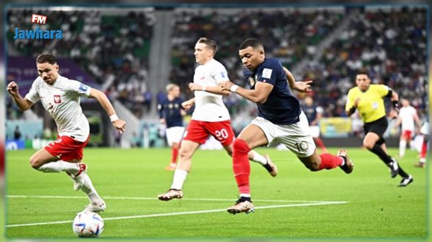 قطر 2022: مبابي يقود فرنسا لربع النهائي وجيرو يصبح هدافها التاريخي