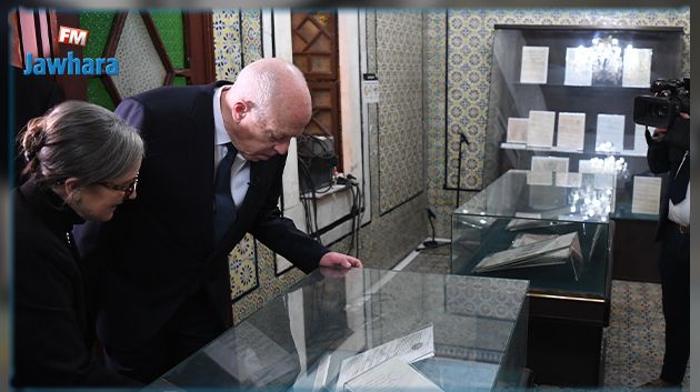 رئيس الجمهورية يزور المعهد الصادقي وقصر الحكومة بالقصبة (صور)