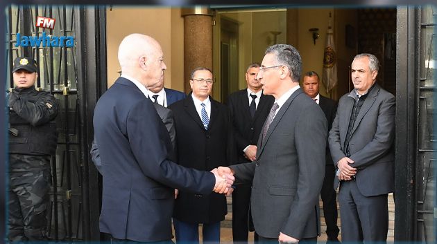 رئيس الجمهورية يؤدّي زيارة إلى مقرّ وزارة الداخلية 