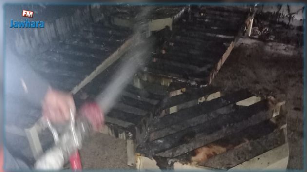 قابس: إسعاف امرأة وابنيها بعد نشوب حريق بمنزلهم (صور)
