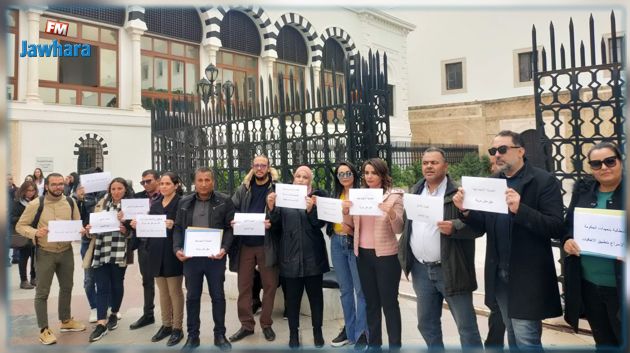 مكلفون بالإعلام ينفذون اعتصاما مفتوحا لتسوية وضعياتهم