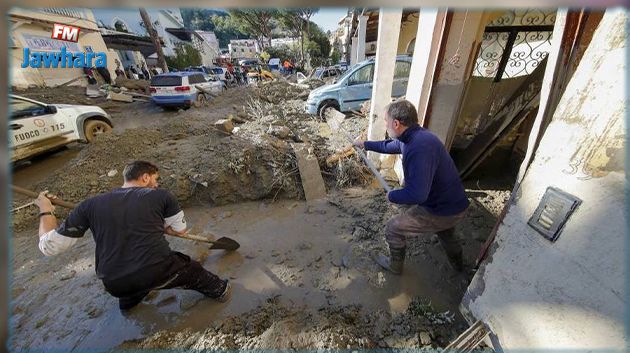 ارتفاع حصيلة الانهيار الأرضي في إيطاليا إلى 12 قتيلاً