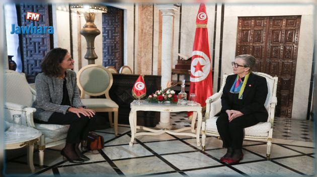رئيسة الحكومة تستقبل سفيرة هولندا لدى تونس