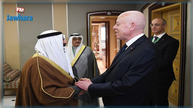 ولي العهد الكويتي يجدّد لسعيّد وقوف بلاده إلى جانب تونس واحترام خياراتها