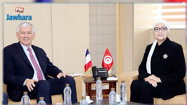 تطوير آفاق الشراكة في مجال التعاون القضائي محور لقاء وزيرة العدل بسفير فرنسا