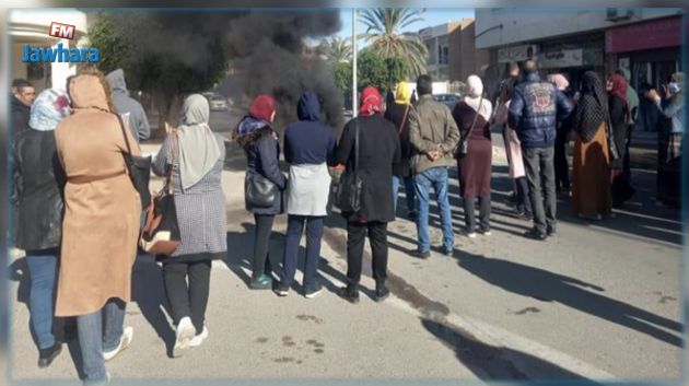 قبلي.. تواصل التحركات الاحتجاجية