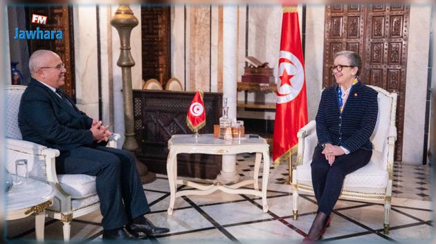 رئيسة الحكومة تستقبل وزير العمل والتشغيل الجزائري 