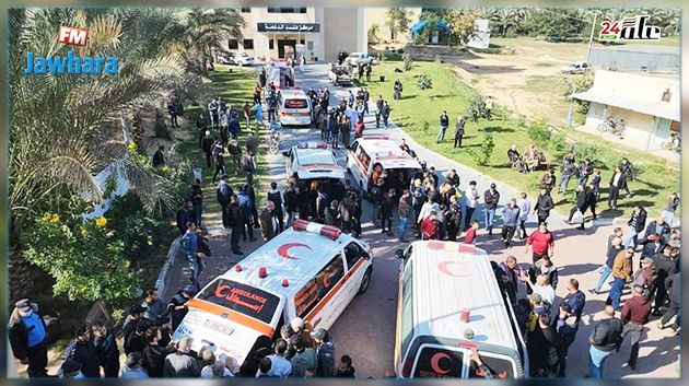 بعد وصولهم الى غزّة.. تشييع جثامين الفلسطينيين الـ8 الذين قضوا في سواحل جرجيس