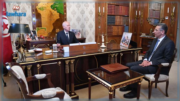 رئيس الجمهورية يلتقي وزير الداخلية