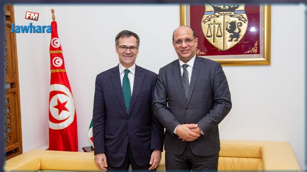 تعزيز التعاون في مجال الهجرة غير النظامية محور لقاء وزير الشؤون الاجتماعية بسفير إيطاليا بتونس