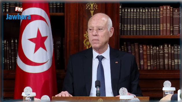 سعيد: ما يحصل من قبل الغارقين في الفساد يرتقي إلى مرتبة التآمر على أمن الدولة