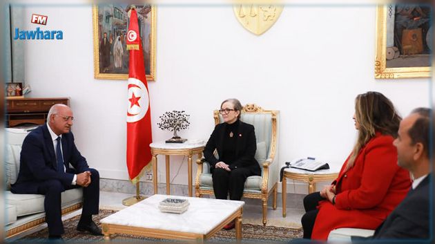 رئيسة الحكومة تستقبل رئيس منظمة الفلاحين