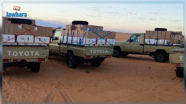 تطاوين: حجز 90 ألف علبة سجائر مهربة