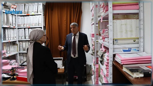 وزيرة العدل تزور مقري محكمتي الناحية والابتدائية في أريانة