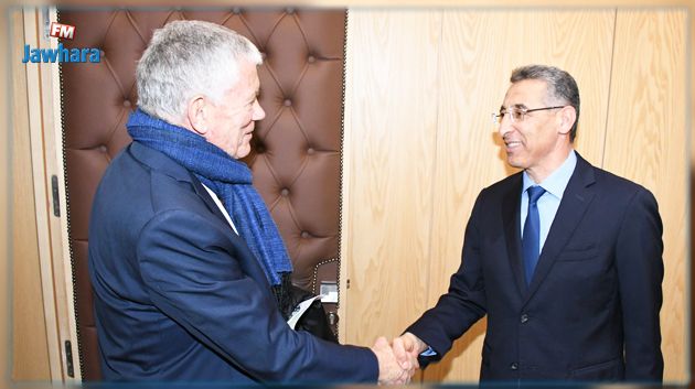 وزير الداخلية يلتقي سفير فرنسا بتونس