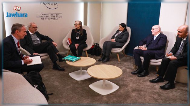 نشاط رئيسة الحكومة في اليوم الختامي من مشاركتها في منتدى دافوس